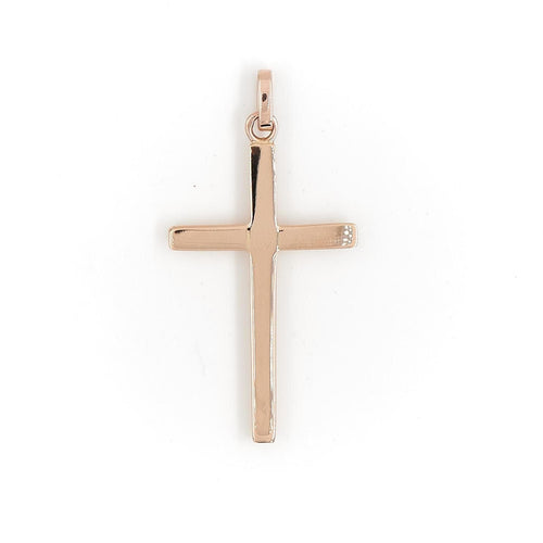 Pendentif Pendentif Croix Or rose 58 Facettes 1969282CN