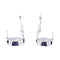 Boucles d'oreilles Boucles d'oreilles Chopard "Happy Spirit" or blanc, diamants. 58 Facettes 33526