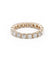 Bague 48 / Jaune / Or 750 Alliance américaine 18 Diamants 58 Facettes 200113R