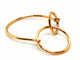 Bague 51 Ginette NY Bague Tiny circle Or rose 58 Facettes 1965013CN
