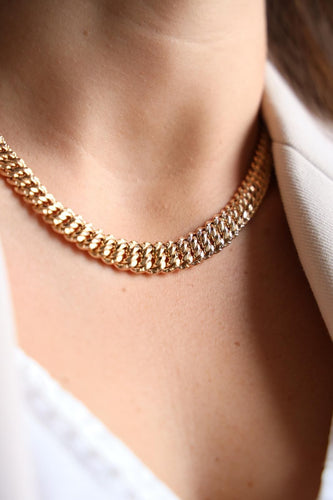 Collier Collier Maille américaine Or jaune 58 Facettes 1718081CN