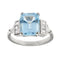 Bague 52 Bague topaze et diamants 58 Facettes 1607