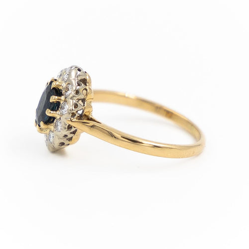 Bague 53 Bague Pompadour Or jaune Saphir 58 Facettes 1512558CN