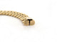 Bracelet bracelet large maille americaine en or jaune 18k 58 Facettes 254717