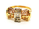 Bague 51 Bague Art déco Or jaune Diamant 58 Facettes 1512559CN