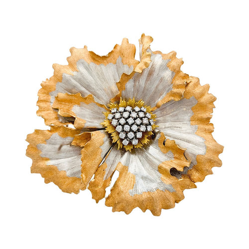 Broche Broche, pendentif Buccellati, "Prestigio", 3 ors et diamants. 58 Facettes 31654