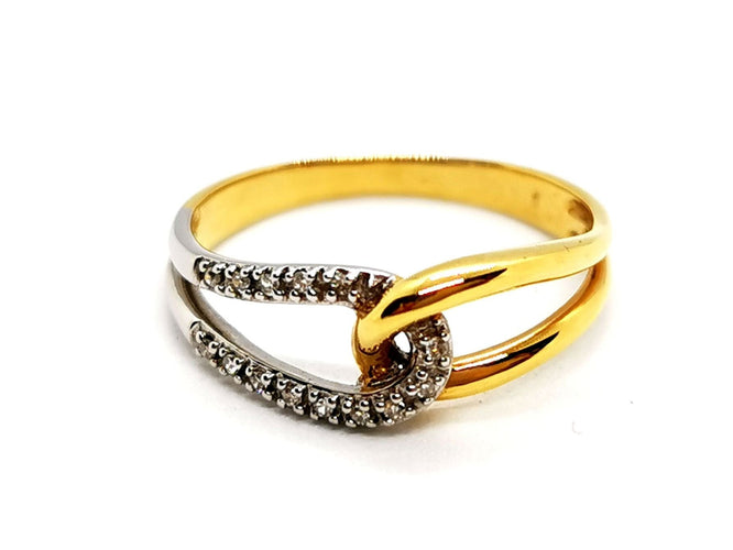 Bague 55 Bague Or jaune Diamant 58 Facettes 1180543CD