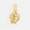 Pendentif Pendentif or pierres précieuses 58 Facettes CVP18