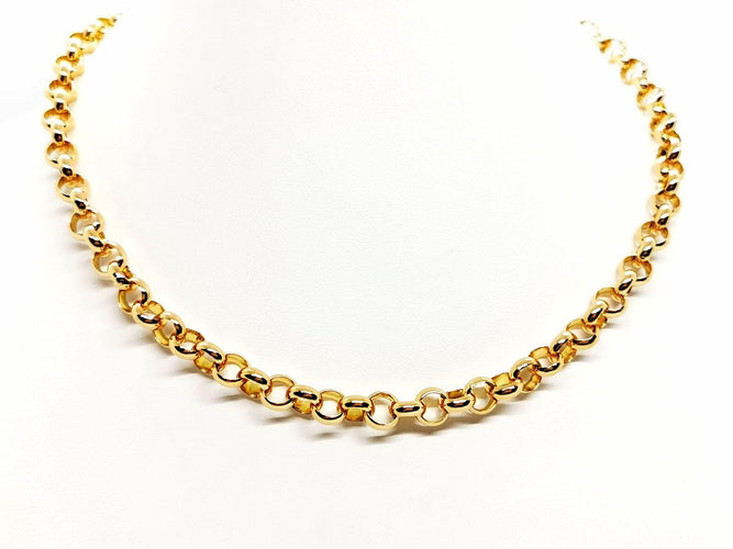 Collier Collier Maille jaseron Or jaune 58 Facettes 578053CD