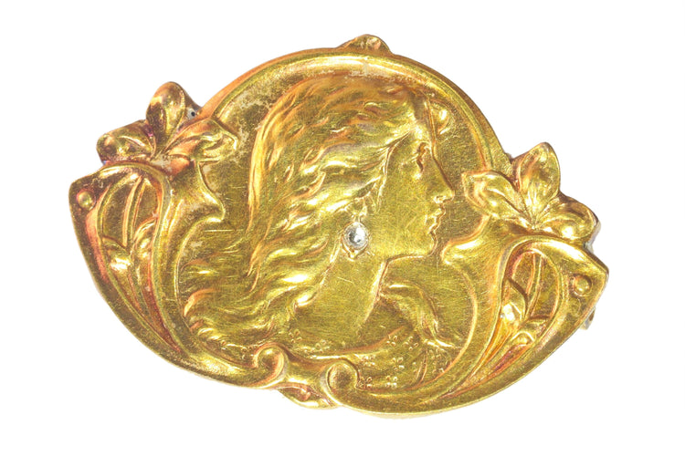 Broche Broche en or vintage 58 Facettes 23058-0277