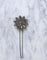 Accessoire Peigne ancien Fleur en pointes d'acier 58 Facettes