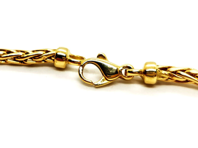 Collier Collier Maille palmier Or jaune 58 Facettes 1176290CN