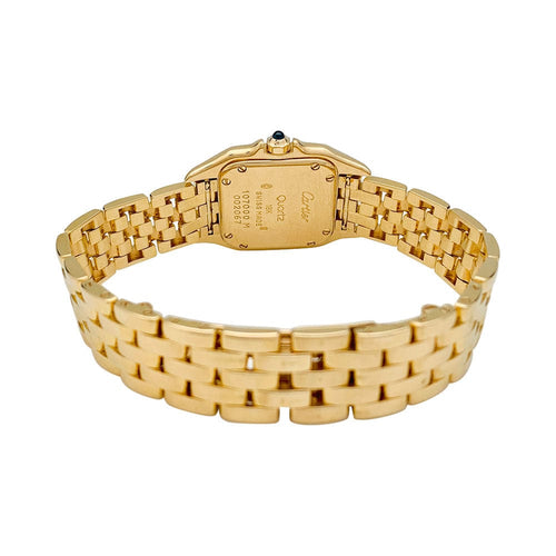 Montre Montre Cartier "Panthère" or jaune 58 Facettes 31342