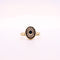 Bague Bague Or jaune Saphirs et Diamants 58 Facettes