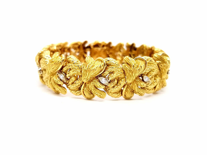 Bracelet Bracelet Or jaune Diamant 58 Facettes 875554CN