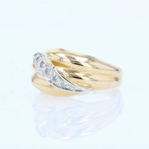 Bague 44 Bague occasion or vague diamants 58 Facettes 21-189D