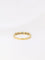 Bague 53 Demi-Alliance américaine diamants et saphirs 58 Facettes J107