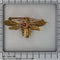 Broche Broche insecte bourdon doré 58 Facettes 22292-0339