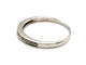 Bague 56 Bague Demie alliance Or blanc Diamant 58 Facettes 1178324CD