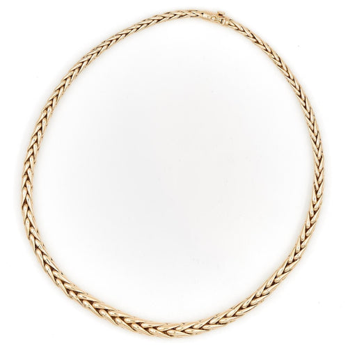 Collier Collier Maille palmier Or jaune 58 Facettes 1680697CN