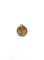 Pendentif AUGIS - Médaille d'amour or jaune bordure torsadée 58 Facettes