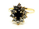 Bague 54 Bague Marguerite Or jaune Saphir 58 Facettes 1752437CN