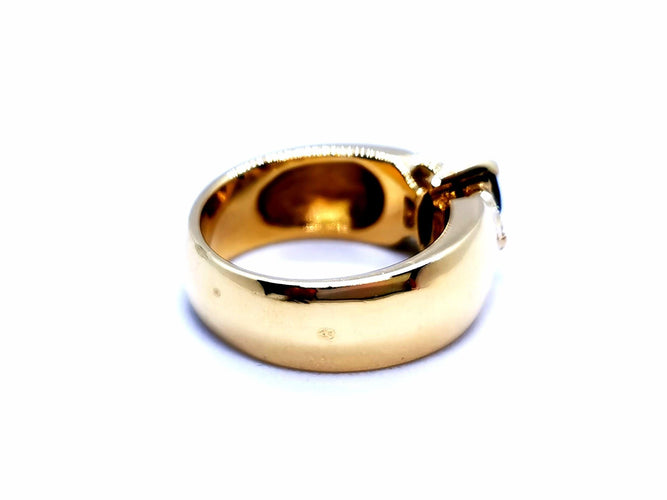Bague 56 Bague Or jaune Saphir 58 Facettes 990432CN
