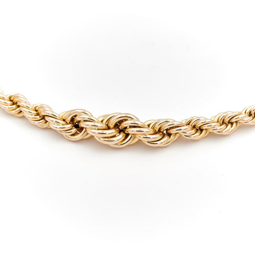 Collier Collier Maille torsadée Or jaune 58 Facettes 1752284CN