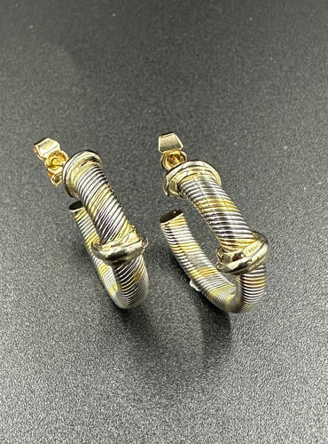 Boucles d'oreilles CARTIER - Boucles d’oreilles Trinity Acier Or 58 Facettes