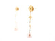 Boucles d'oreilles boucles d'oreilles LOUIS VUITTON monogram idylle blossom or jaune 58 Facettes 250543