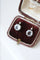Boucles d'oreilles Boucles d'oreilles Or rose Platine Aigue-marine Diamants 58 Facettes