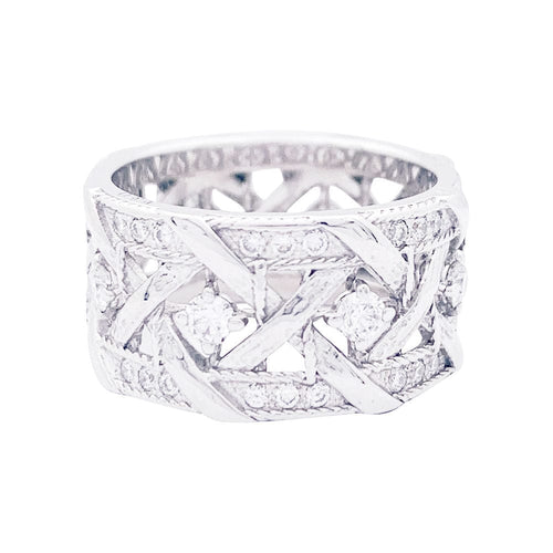 Bague 53 Bague Dior "My Dior", or blanc et diamants. 58 Facettes 33302