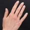 Bague 53 Alliance ancienne diamant rubis 58 Facettes 21-229B