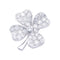 Pendentif Pendentif Fred, "Trèfle", or blanc et diamants. 58 Facettes 32624