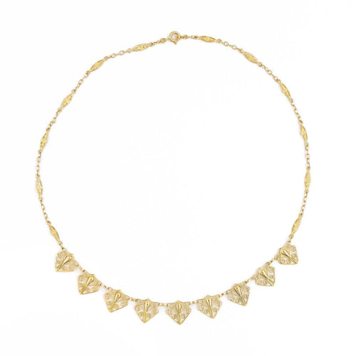 Collier Collier Maille filigrane Or jaune 58 Facettes 1949704CN
