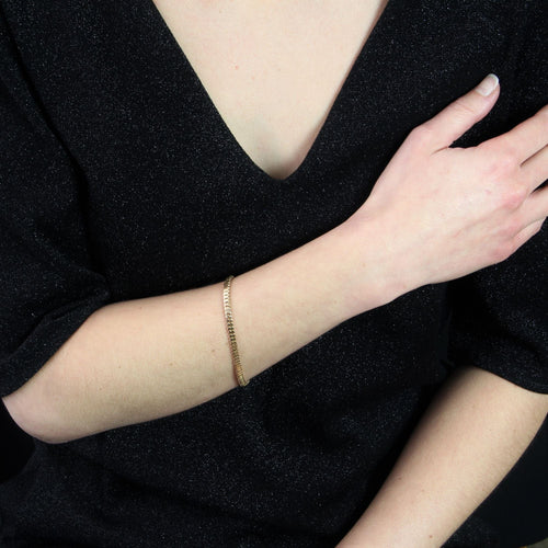 Bracelet Bracelet ancien or rose 58 Facettes CVBR26