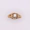 Bague Bague Solitaire et Chevalière or jaune et spinelle 58 Facettes