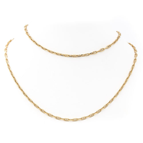 Collier Collier Maille marine Or jaune 58 Facettes 2121633CN