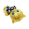 Clip Clip vintage, "Chat", Fred Paris. 58 Facettes 30830