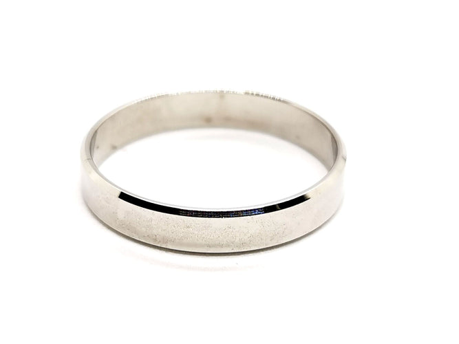 Bague 64 Bague Alliance Or blanc 58 Facettes 1178328CD