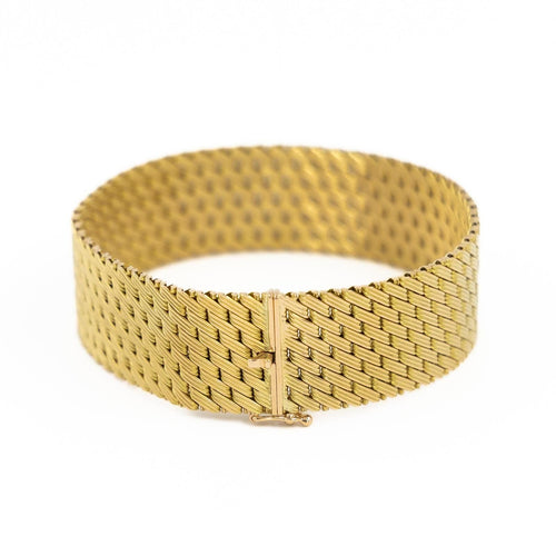 Bracelet Bracelet Manchette Or jaune 58 Facettes 2041086CN