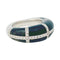 Bague 57 Bague Chaumet, modèle "Anneau", or blanc, diamants et ébène. 58 Facettes 31094