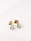 Boucles d'oreilles Paire de dormeuses anciennes or et diamants taille ancienne 58 Facettes J90