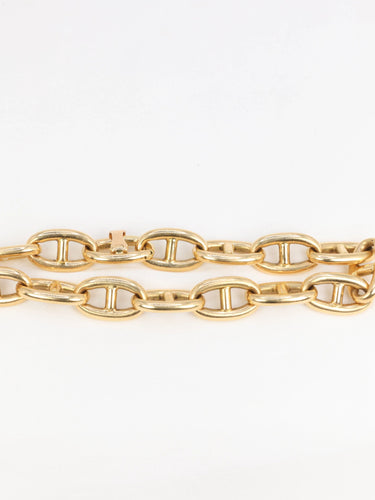 Bracelet Bracelet vintage maille chaîne d’ancre Or jaune 58 Facettes 770