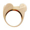 Bague 49 Bague Tank or rose, platine, saphirs, diamants. 58 Facettes 32016