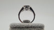 Bague 54 Bague en Or blanc, diamants 58 Facettes