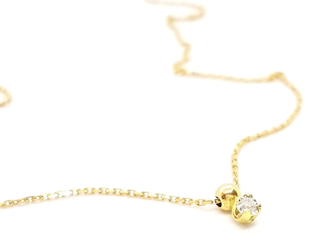 Collier Collier Chaîne + pendentif Or jaune Diamant 58 Facettes 579126RV