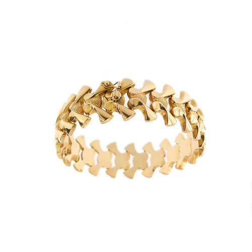 Bracelet Bracelet vintage Or jaune 58 Facettes 29041