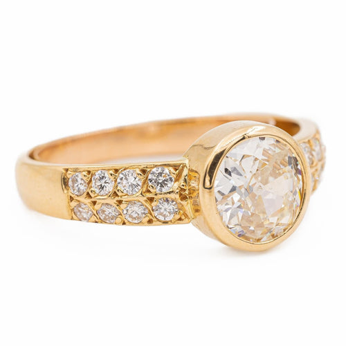 Bague 62 Bague Solitaire Or jaune Diamant 58 Facettes 2455612CN
