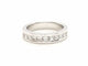 Bague 53 Bague Demie alliance Or blanc Diamant 58 Facettes 578777RV